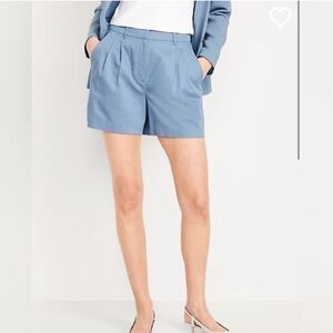 NWOT Old Navy Blue Taylor High Rise Short